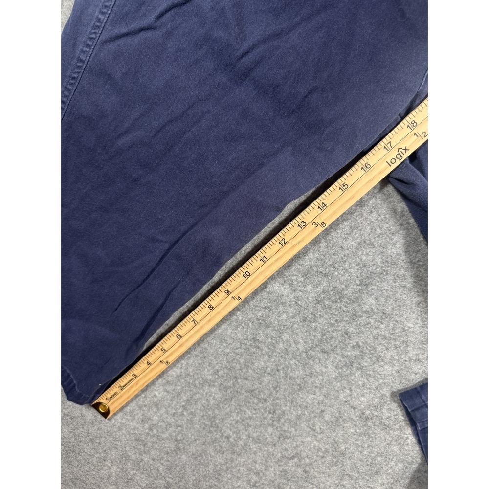 Hillard & Hanson Capri Pants 16 Navy Blue Stretch Cotton Blend - Picture 5 of 9
